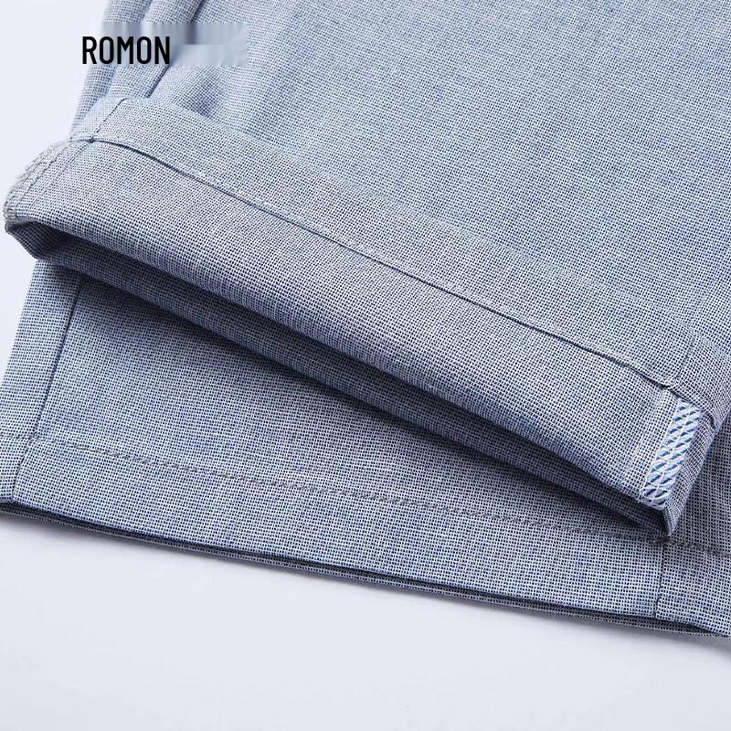 Men's Linen Blend Ice Silk Straight-Leg Casual Pants