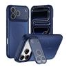 For Magsafe Magnetic Phone Case for IPhone 17 Air 16 15 Plus14 13 12 11 Pro Max Shockproof Lens Bracket Matte Acrylic Back Cover