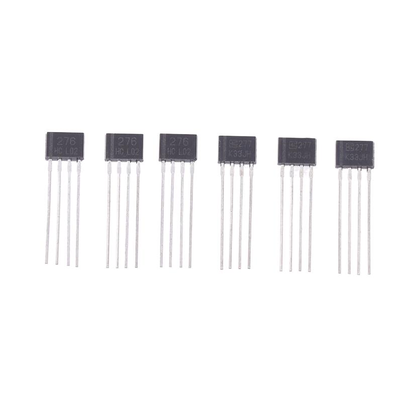 10Pcs Fan Motor Hall Ats276 Ats276 Ah277 Ys276 Eg276 276 276G 276H Ats276H Ats276G Ah276 Ss276 Hal276 Marking 276 Ats277 Sip-4