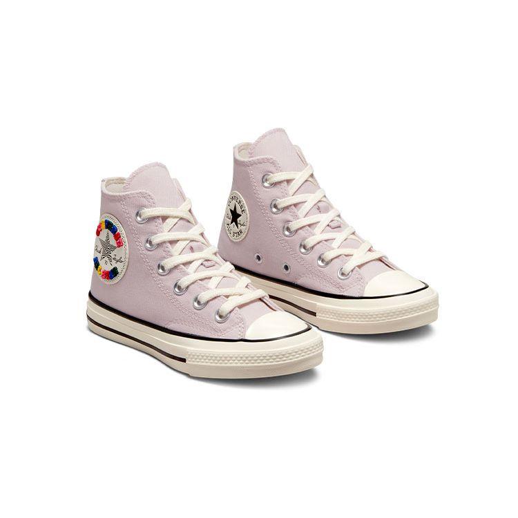 Converse Chuck Taylor All Star 1970s Comfortable Lightweight Durable High-Top Canvas Shoes Kids Sneaker Pink A01047C