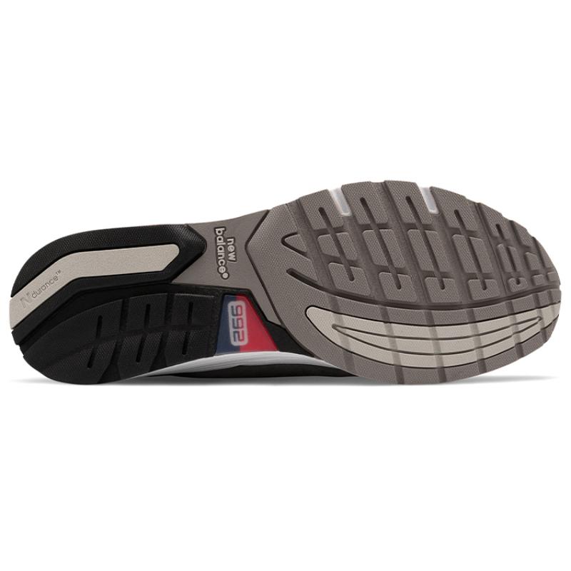 New Balance 992 Made In Usa 'Grey Blue Red' Sneakers M992AG