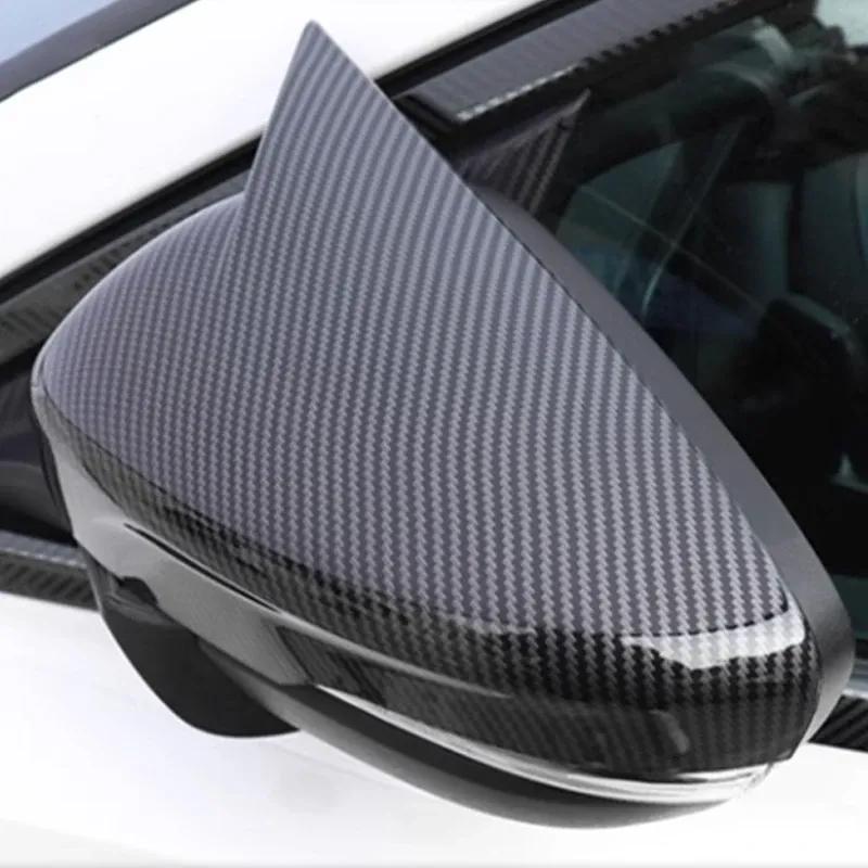 For Ford Focus Bull Horn Rearview Mirror Protective Cover Automotive Exterior Decoration Accessories Tools