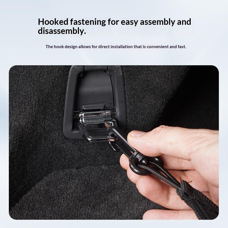 For Li L6 L7 L8 L9 2025 2024 Lixiang Trunk Mount Elastic Luggage Organizer Mesh Net