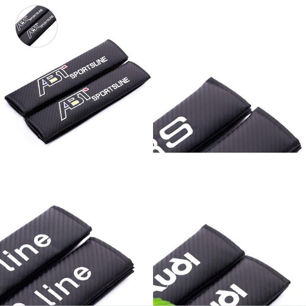 

2 шт., наплечные накладки на ремень безопасности автомобиля, ремень для сиденья, накладка на подушку, подходит для A/u/di