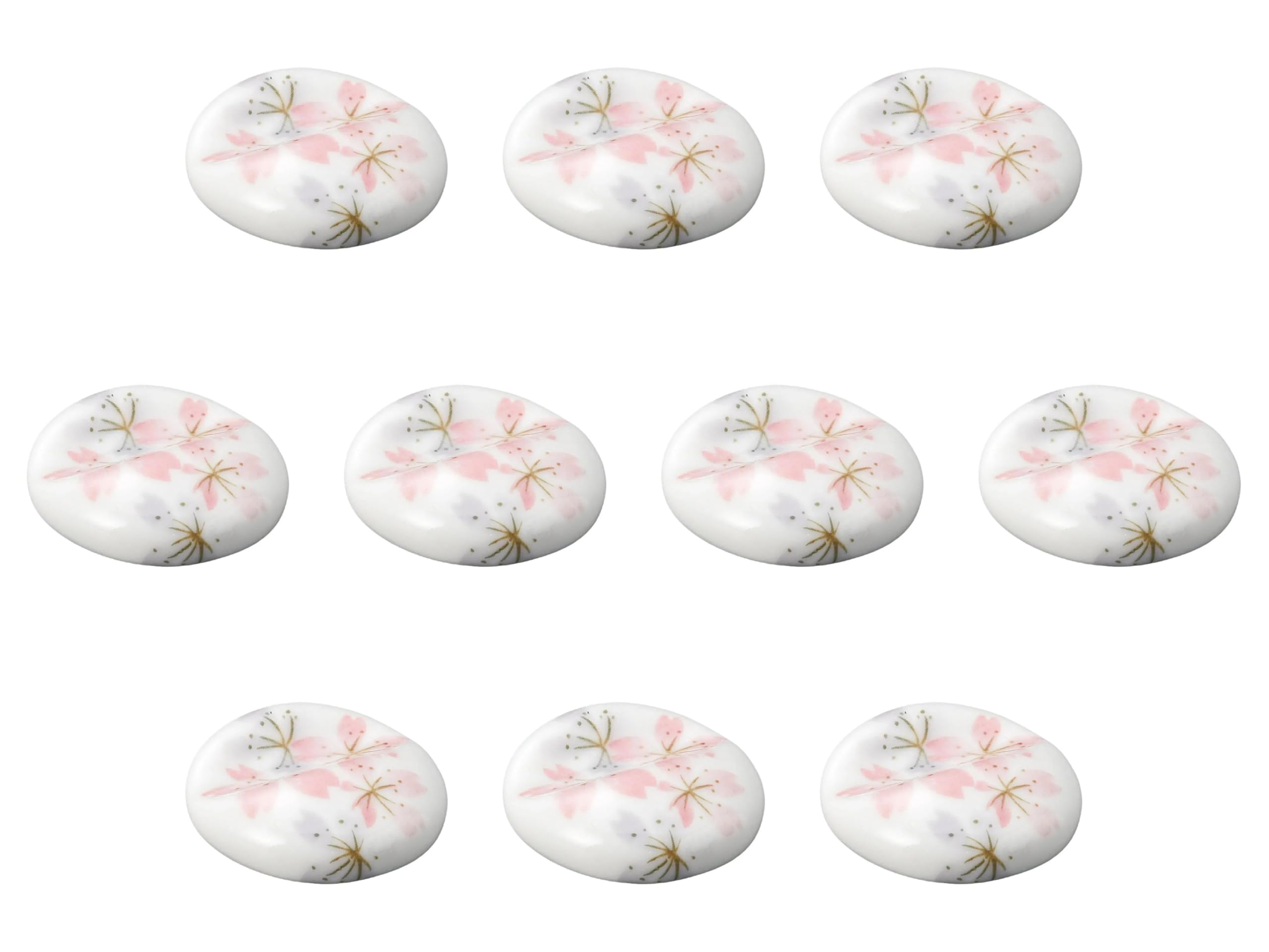 

Set of 10 Sakura Round Chopstick Rests x Chopstick Rests Setomonohonpo [4 1.5cm]