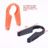 Gear Design Ergonomic Universal Bottle Opener Plastic Cap Lifter For Beverage Bottle