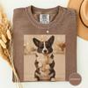 Funny Cardigan Corgi Chai Latte Shirt, Cardigan Corgi Dog Mom Gift, Cute Chai Dog Tee, Corgi Lover Gift, Vintage Graphic Tee Gift