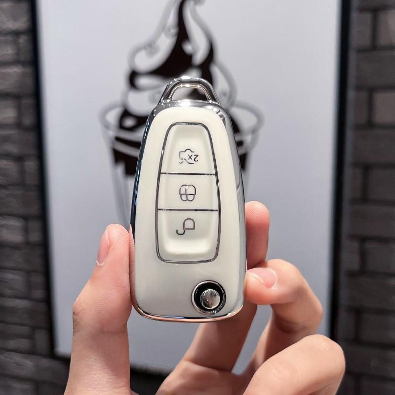 Fortefuruisi Key Cover Mondeo Fox Ruijie Ruiji Explorer Special High-End Key Case