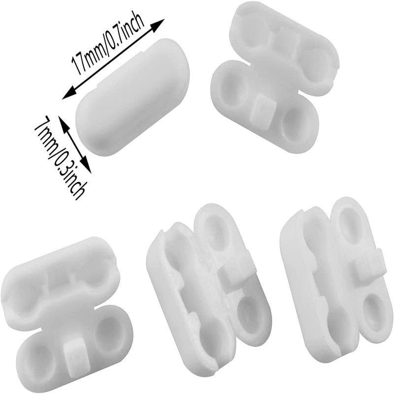 10/20 Stück Kunststoff Rollos Zugschnurverbinder Vorhangkettenverbinder für Vertikaljalousien Verbindungsstücke Ersatzwerkzeug