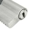 UPVC Thumb Turn Door Lock Cylinder, Multi Way Lock Principle, Anti Drill and Master Key Opening, 3 Keys Kit , Silver Tone