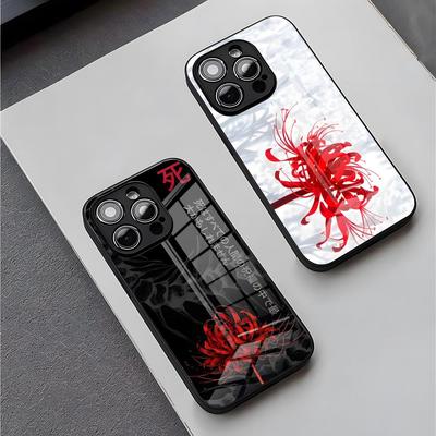 Anime Cool Tokyo Ghoul Phone Case For iPhone 18 17 16 Pro Max 15 Plus 14 Pro 12 11 13 Mini X XR XS Max SE Glass Cover