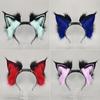 Gravity-Sensing Rechargeable Cat Ear Headband with Movable Fox Ears