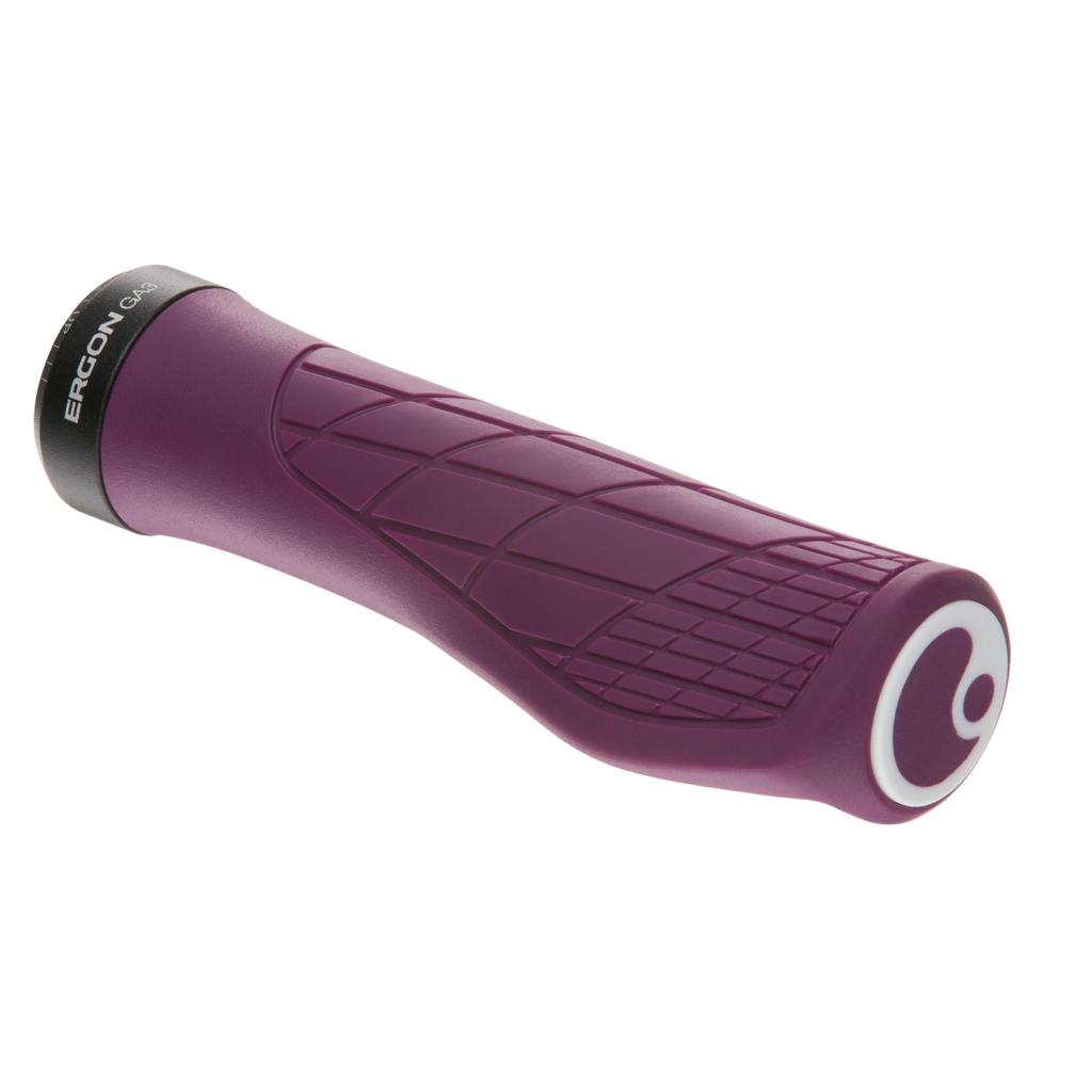 Ergon GA3 Ergonomic Bicycle Handlebar Grips with Standard or Single Twist Shift Compatibility for Mountain 3 8 Color S Lock-On Bikes, Sizes, Options,