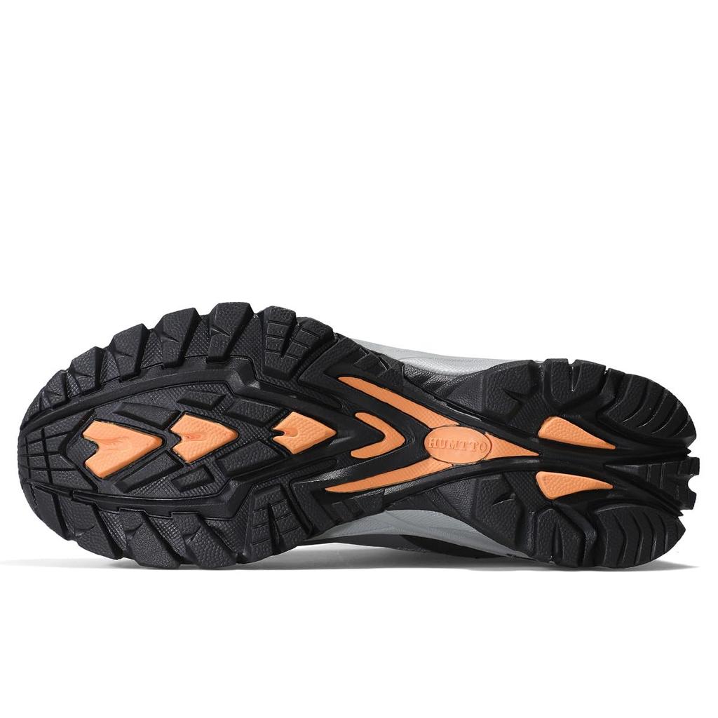 Hiking shoes [HUMTTO] (dark gray/orange, 27.5 cm)
