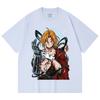 230 Gsm 100% Cotton Fullmetal Alchemist V6 Edward Print Unisex Heavy Cotton T Shirt