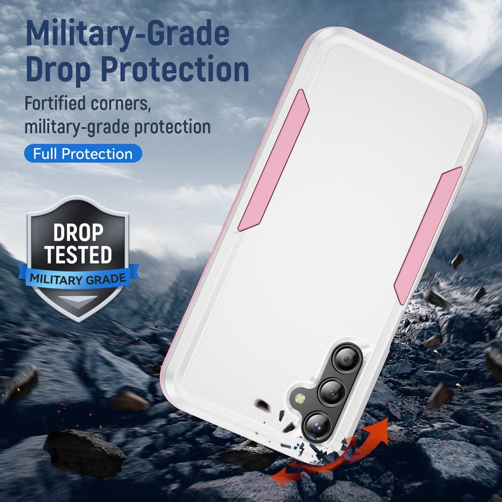 For Samsung Galaxy A25 5G (Global) (161.0 X 76.5 X 8.3mm) Case PC+TPU Military Grade Drop Protective Phone Cover