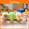 Adorable Fruit Duck Keychain Plush Toy Cute Bag Charm Soft Stuffed Animal
