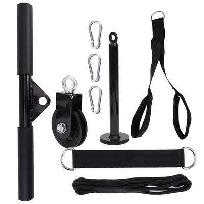 9Pcs/Set DIY Fitness Equipment Set Loading Pin Pull Triceps Training Pulldown Pulley