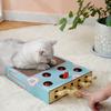 Interaktives Katzenspielzeug Wellpappe Kratzbrett Whack-a-Mole Katzenerweiterungsspielzeug für Wohnungskatzen Unterhaltung