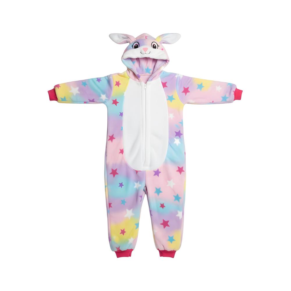 Piżama Onesie Kigurumi Kostium Przebranie Królik Dzieci 115 - 125Cm