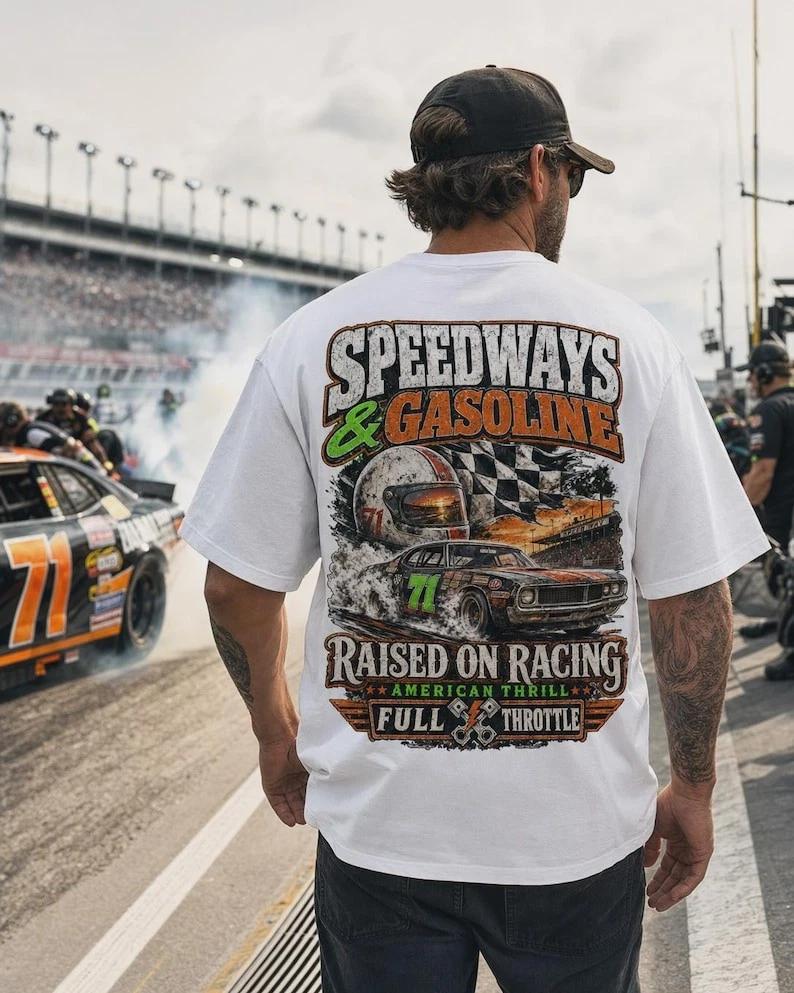 Kyle Busch Vintage Nascar T-Shirt Rip Rowdy Legend Memorial Tribute Tee XXXL