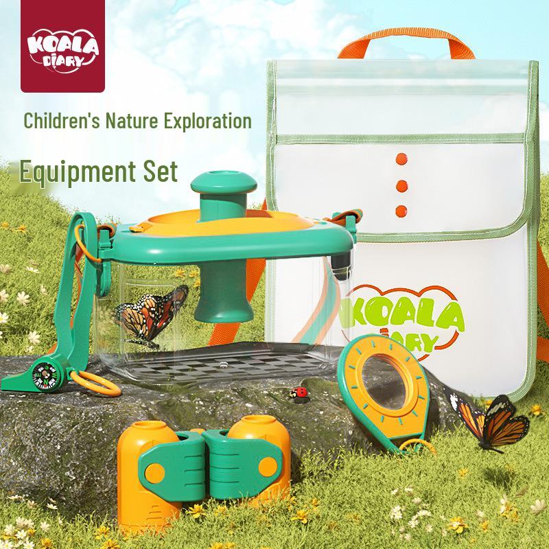 Science Experiment Kit: Insect Observation Box with Magnifying Glass & Animal Catcher