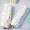 1pc Small Fresh Floral Pen Bag Large Capacity Pencil Case Multifunctional Stationery Storage Bag Student Organizer Supplies