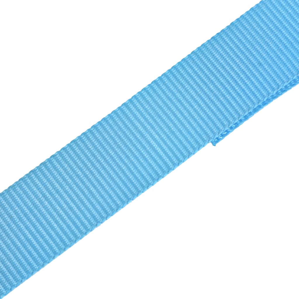 Ratchet Strapping Belts 10 Pcs 0.8 Ton Capacity 4 M * 25 Mm Blue