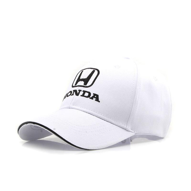 

Embroidered Car Stlying Racing Sport Baseball Hat Sunshade Casual Cap For Honda Mugen CIVIC Accord Pilot Type R Type S VTEC белый