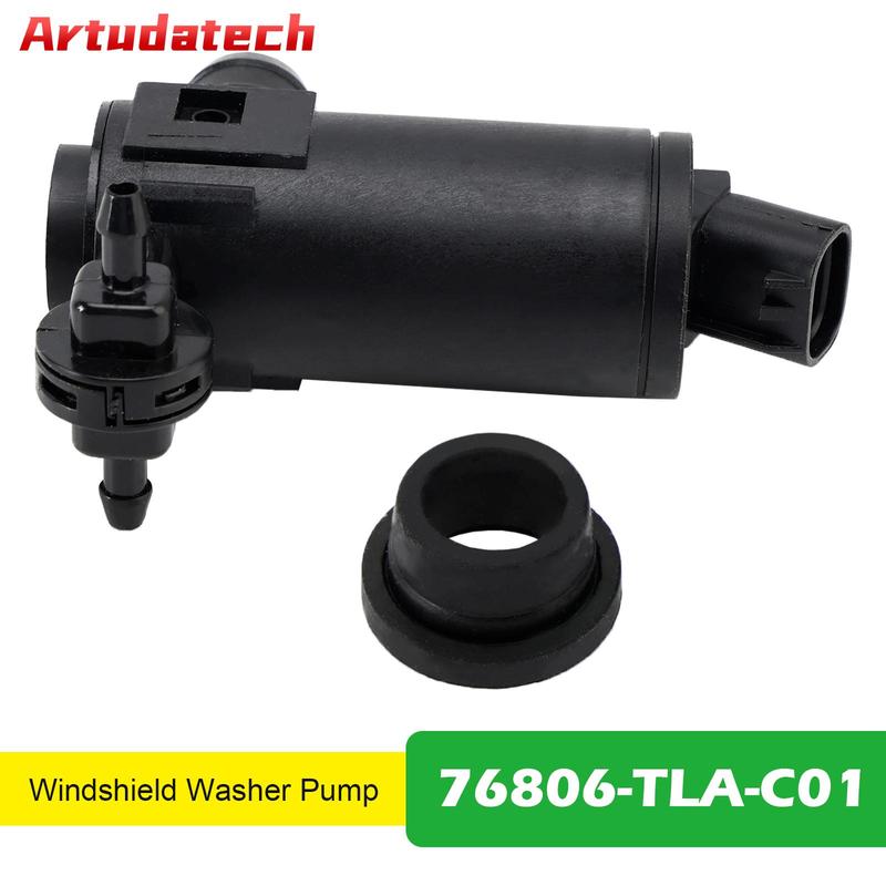 Artudatech Windshield Washer Pump for Honda CR-V EX EX-L LX 1.5L 2.4L 76806-TLA-C01 Car Accessories