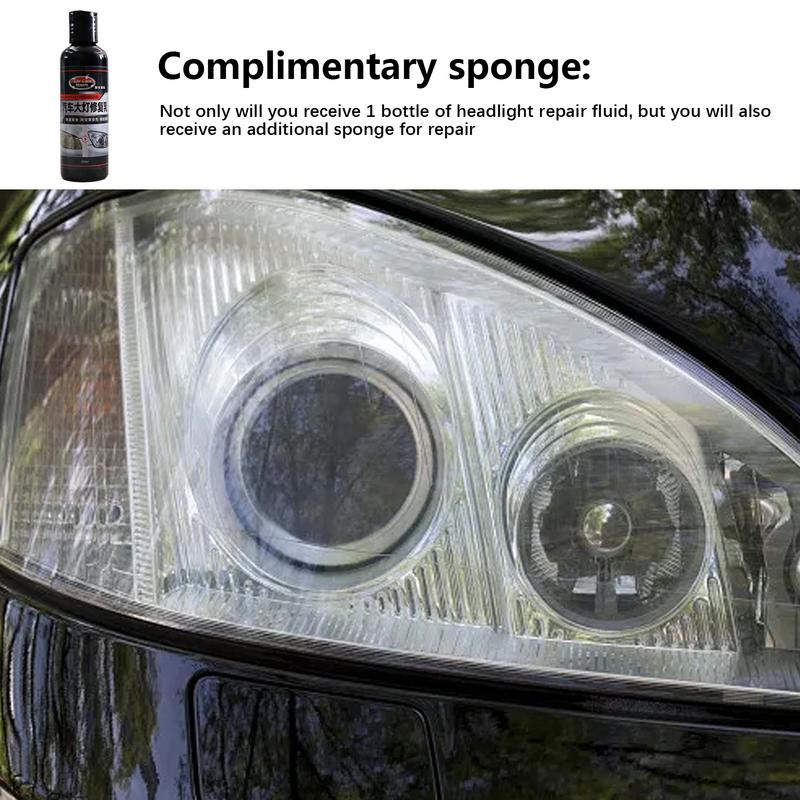 Innovative Headlight Repair Polish 150ml Headlight Restore And Protect Liquid Protective Headlight Restorer For Oxidation