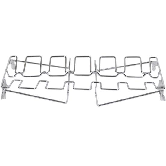 Anti-deform Stainless Steel Good Mirror Polishing Chicken Leg Wing Grill Rack with Drip Tray Roaster Rack