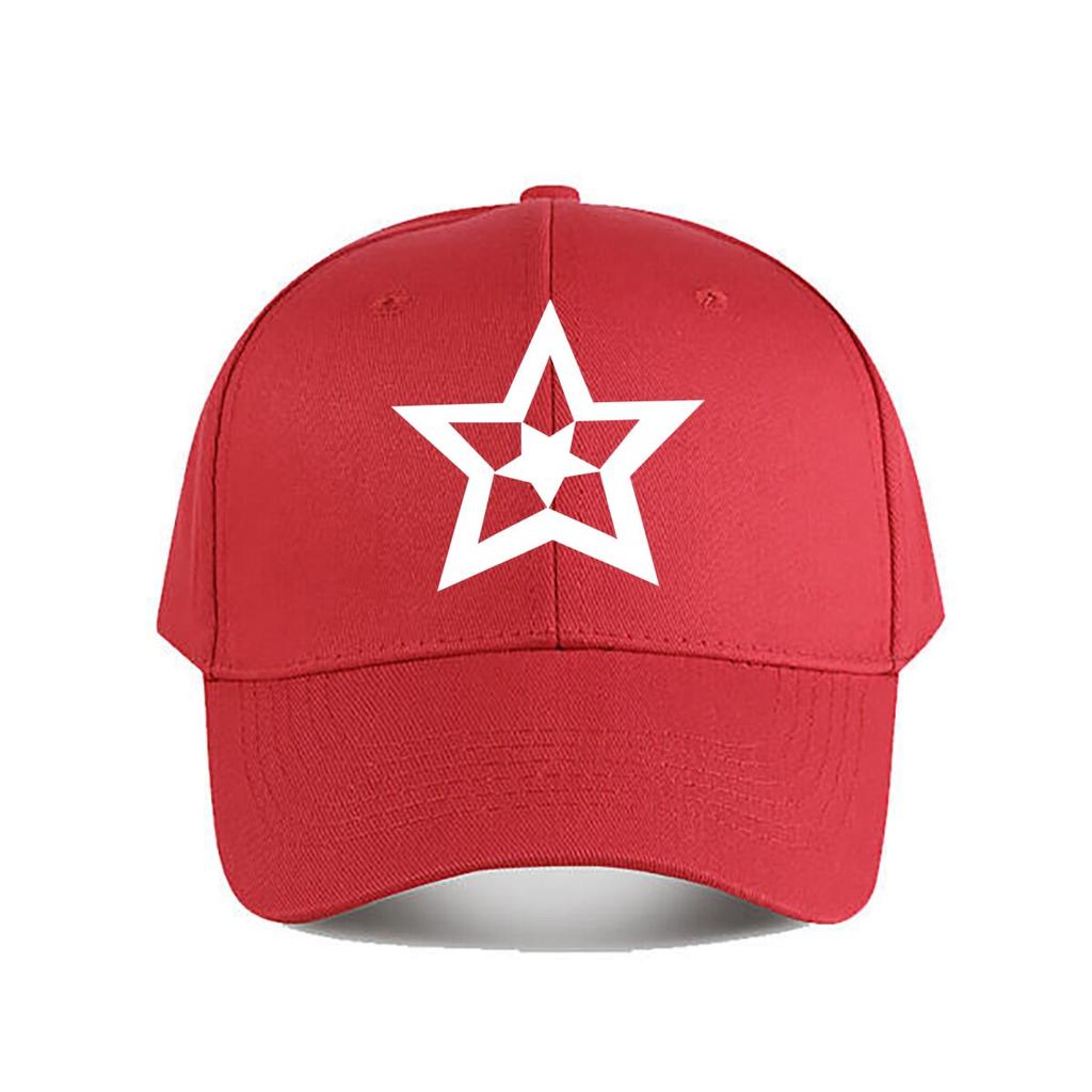 Star Logo Multicolor Snapback Hat Casual Streetwear Baseball Cap Fashion Unisex Sunhat Womens Outdoor Sports Snapback Cap