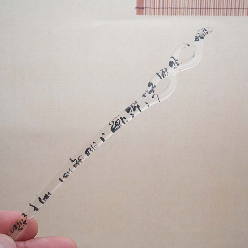 Haarstäbe aus schwarzem Acetat-Harz im chinesischen Stil für Frauen, einfache Haarnadeln, Haarspange, Haarnadel, Kopfschmuck, Hochzeitsschmuck-Accessoires