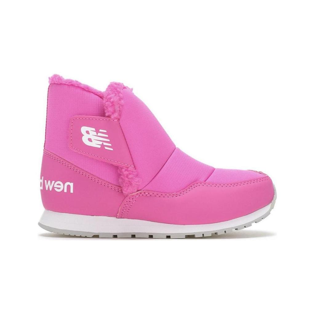 New Balance Round Toe Comfortable Shock Absorbing Kids Boots Kids Boots Pink KB996S2Y