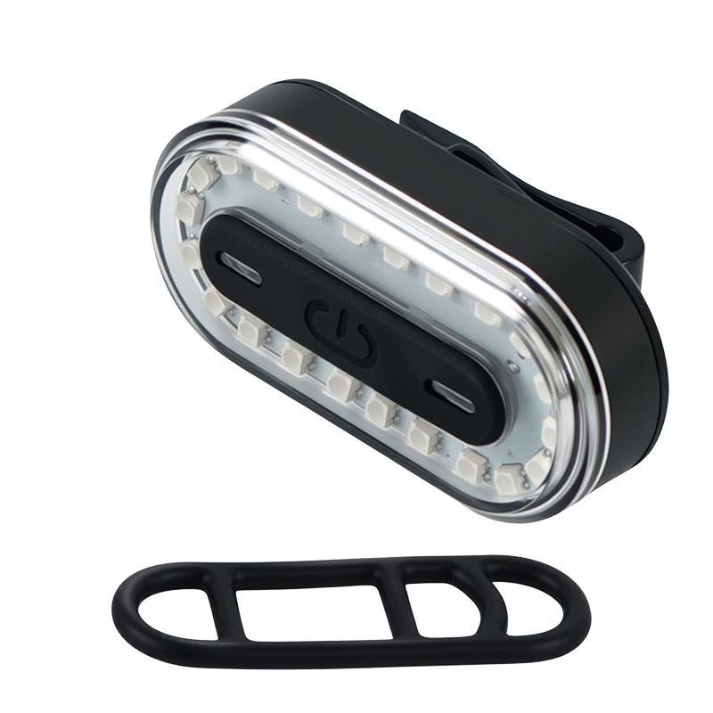 

Luz trasera LED para bicicleta recargable por USB luz de seguridad para ciclismo nocturno