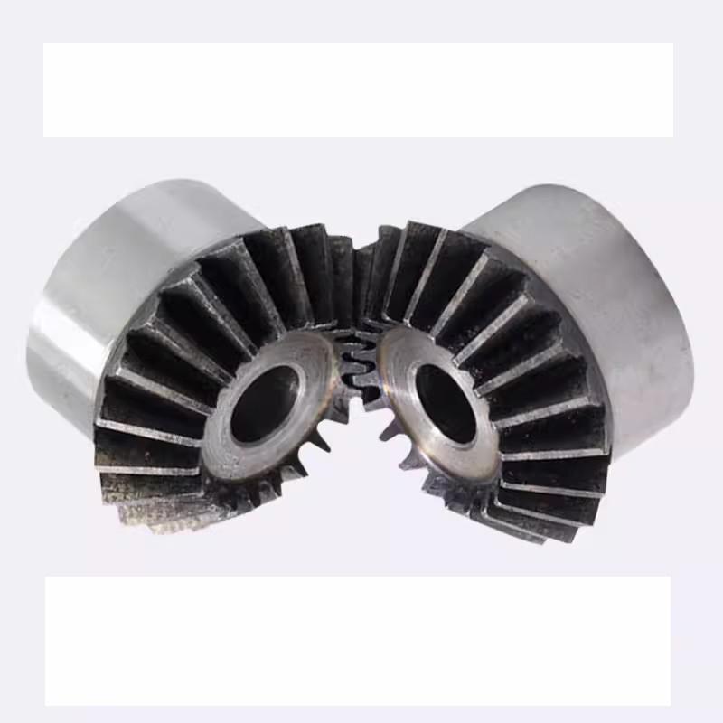 2.5-4M Umbrella Gear 45 Steel Umbrella Gear Industrial Bevel Gear High-frequency Quenching 90 Degree Bevel Gear 15-30 Teeth
