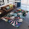 Green Plants Leaves Animals Large Rugs Carpets Living Room Bedroom Decorative Floor Mats Anti -Slip Washable Table Mats Alfombra