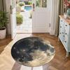 Stars Moon Round Floor Mat Design for Kitchen Decorate room Balcony Entryway Antislip Round Carpet Decorate Offices Birthday Christmas Gift