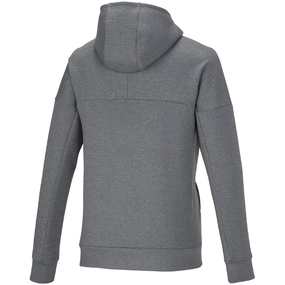 Mizuno 32MCA050 Stretch Sweat Training Easy to Move Gray Size 3XL Hoodie, Wear, in, Heather,