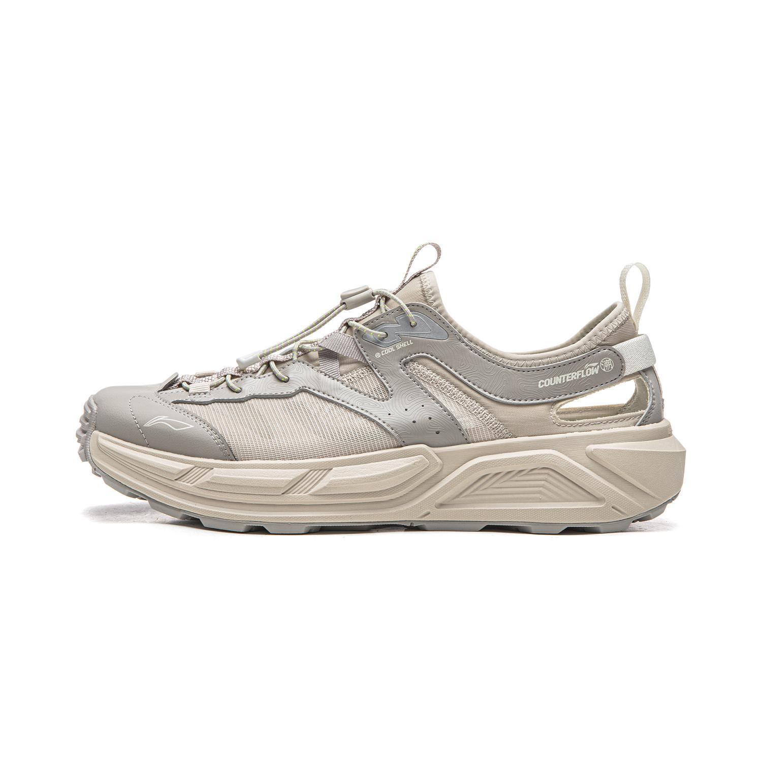 Li Ning Outdoor CF Tracing Уличная обувь Унисекс Низкая Mica Gray/Smoke Gray AGHW003-1 42