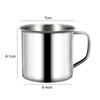 1-5pcs 200ML Childrens Water Cup Stainless Steel Portable Mug Camping Travel Mug Metal Coffee Tea Cup Mug Milk Tumbler Water Mug