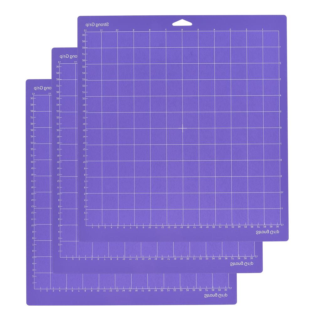 4 PEZZI Tappetino da Taglio di Ricambio 4.5*6.5 Pollici Adesivo Antiscivolo con Griglia Compatibile con Silhouette Cameo