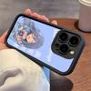 Date a Live Mio Takamiya Thicken TPU Mobile Phone Case for iPhone 17 16 15 14 13 12 11 Air Pro Max Plus Colorful Cover