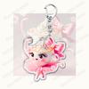 Italian Brainrot Animals Meme Keychains for Accessories Tralalero Tralala Tung Tung Tung Sahur Brr Brr Patapim Keyring Fans Gift