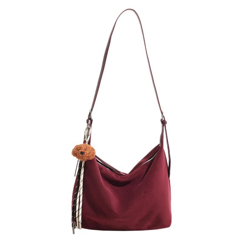 Retro Style Popular Leopard Print Tote Bag 2025 New Autumn Large Capacity Simple Shoulder Bag Crossbody Women's Bag