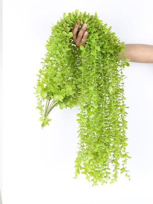 2 Adet 1.2m UV Dayanıklı Sahte Asılı Bitki Yapay Asılı Bitki Sahte Asılı Okaliptüs Bitkileri Plastik Bitkiler Oda Düğün İç Mekan Balkon Dekoru