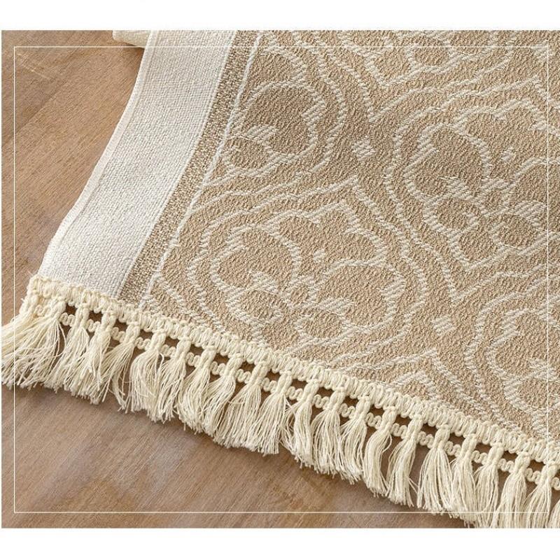 Nordic Minimalist Wallpaper Cotton Linen Wallpaper Waterproof and Stain Resistant Holiday Dining Table Wedding Decoration