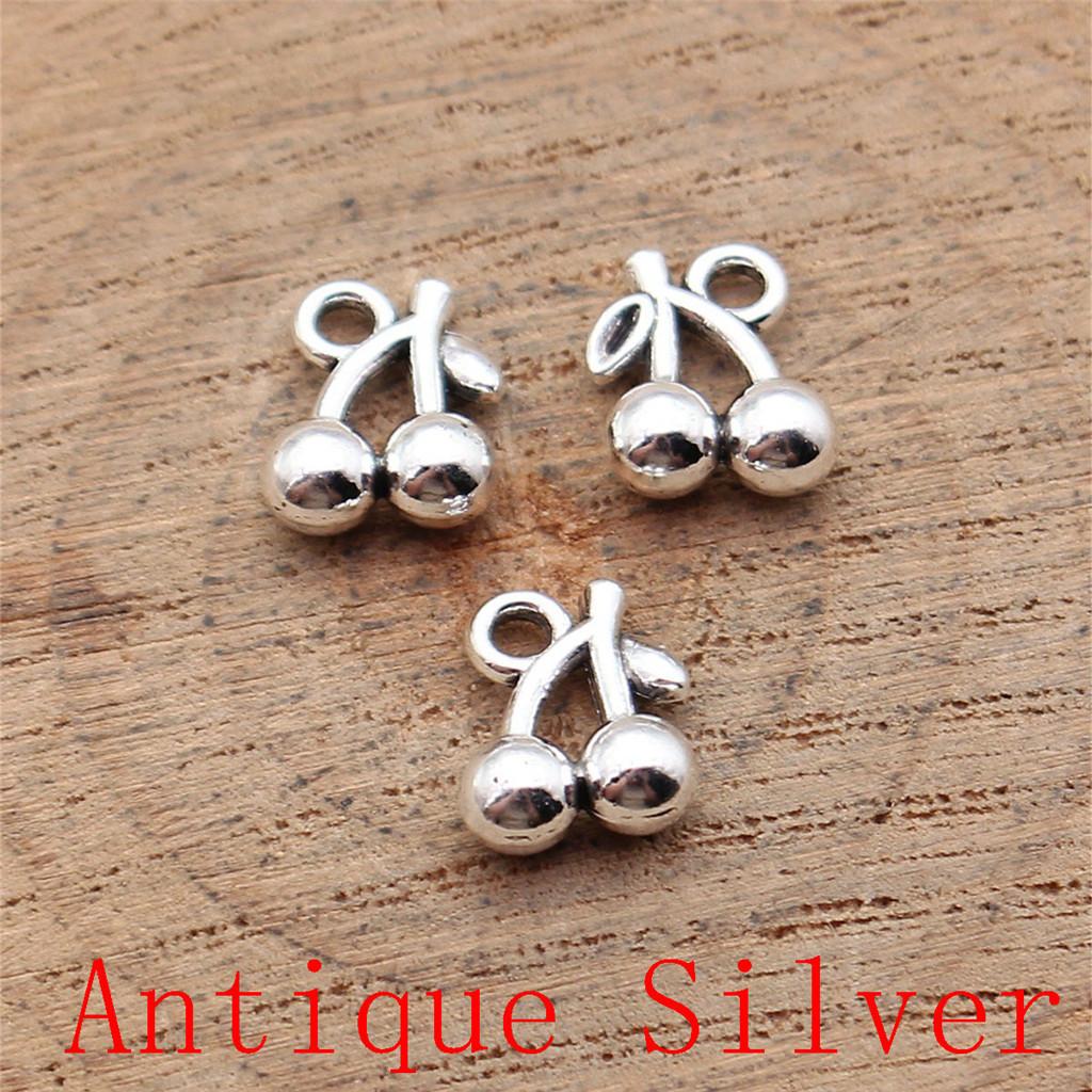Food Fruit Shaped Charms Pendant For Bracelet Necklace Jewelry Making Craft Findings