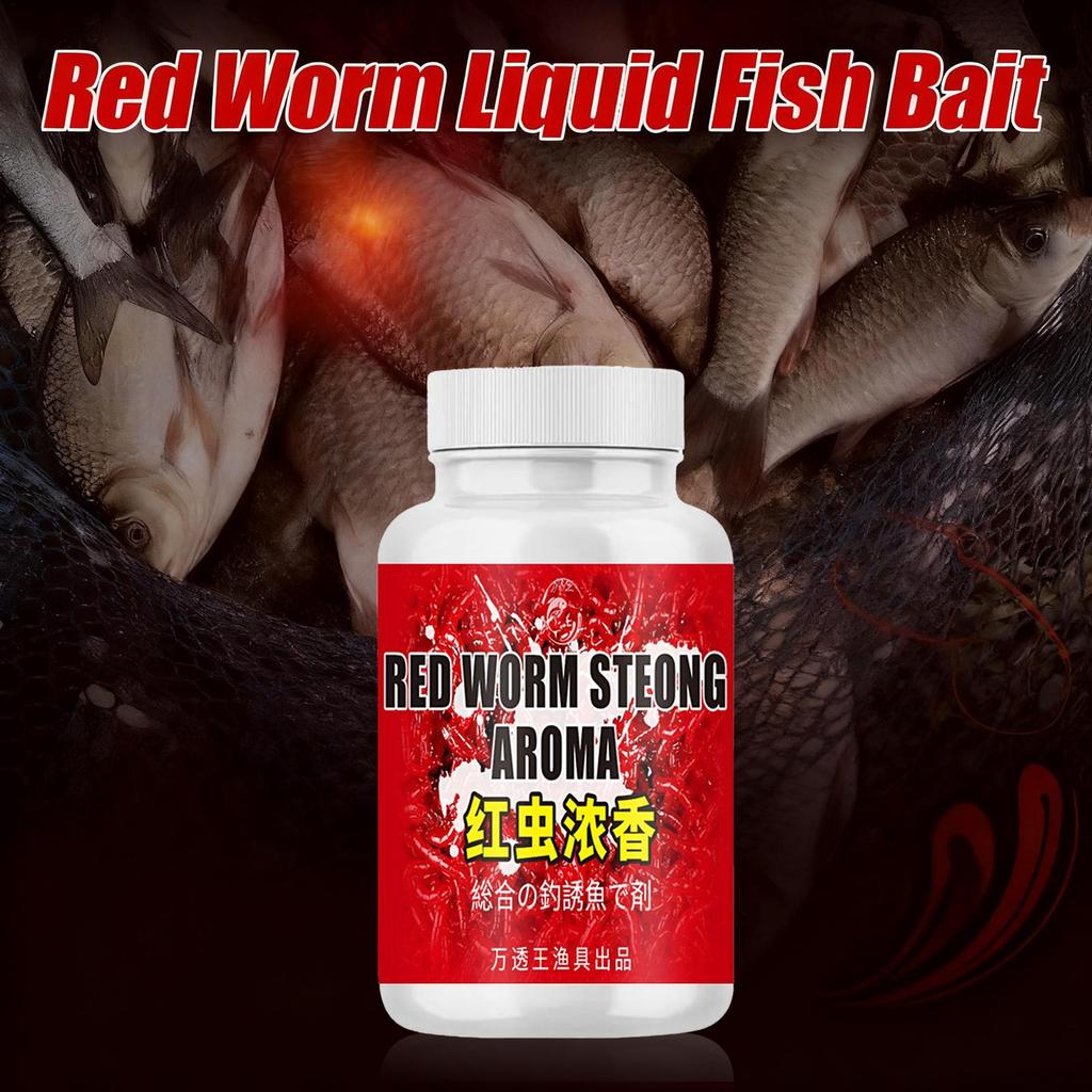 80ml Fish Attractant Scented Effective Additive Fish Lure Attraction Enhancer For Carp Bass Trout Freshwater Saltwater Deep Sea